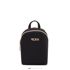 NWT BLACK TUMI CHARM POUCH